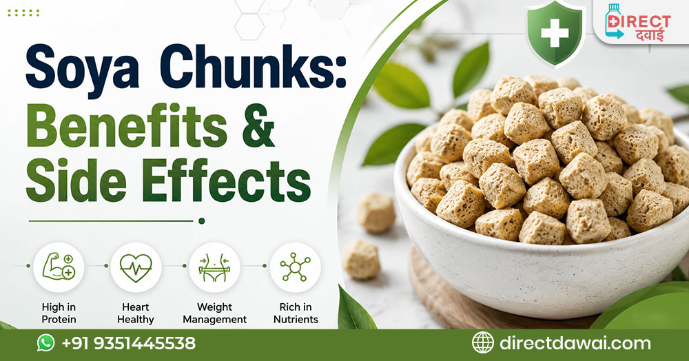 Soya Chunks: Nutrition, Protein, Benefits, Daily Intake, Side Effects